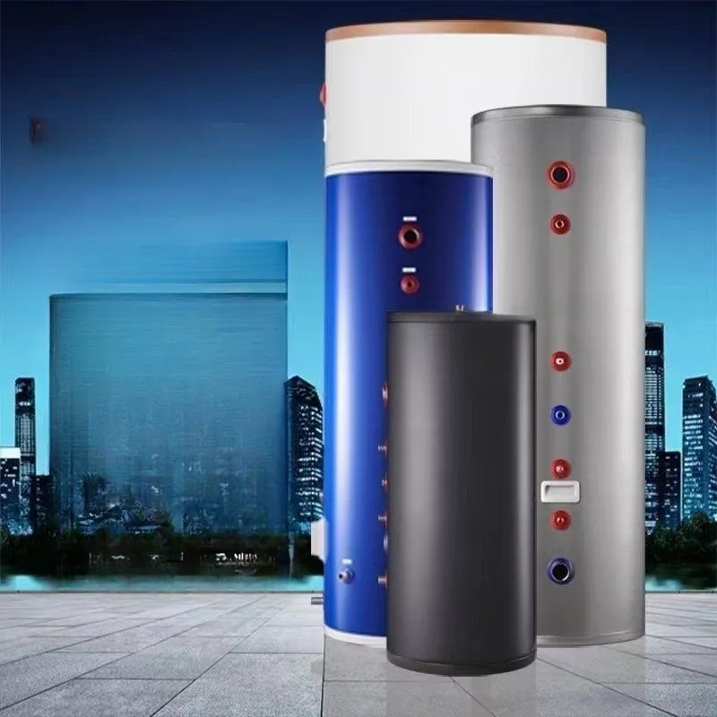 60L 100L 200L 300L 400L 500L8kw Système de pompe à chaleur Réservoir tampon Réservoir d'eau chaude domestique avec réservoir de chauffage à serpentin