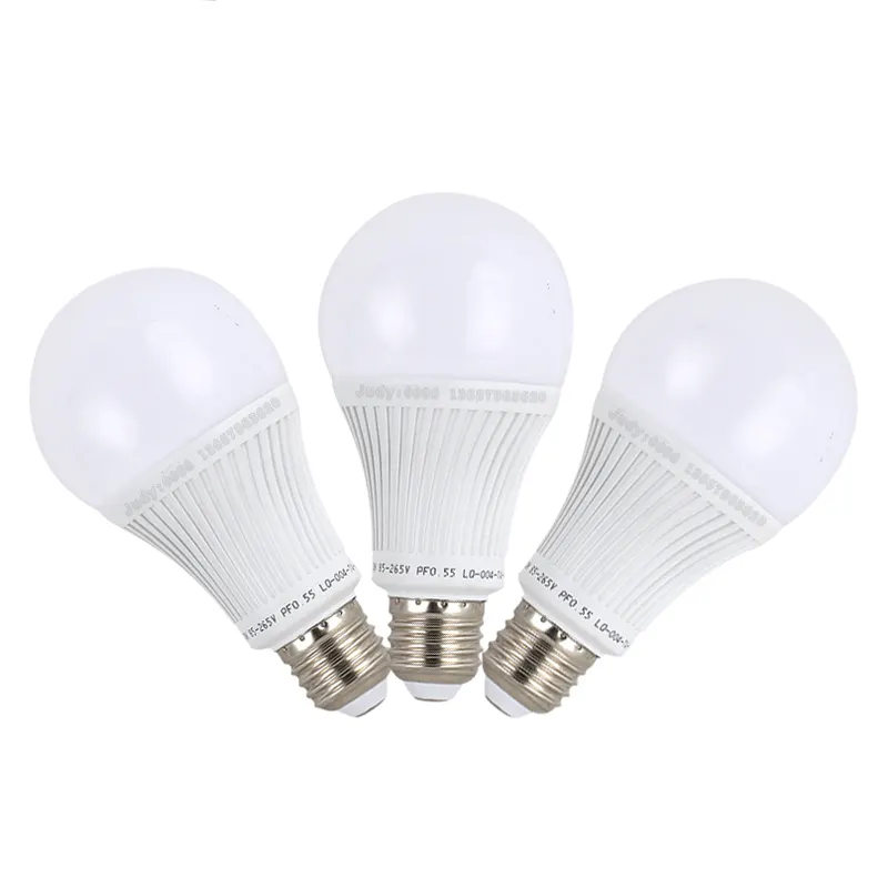 Bombilla Led inteligente de alta calidad de fábrica de China E27, Bombilla Led barata de alta potencia A60 A70 3W 5W 7W 9W 12W 15W 18wHigh Lumen