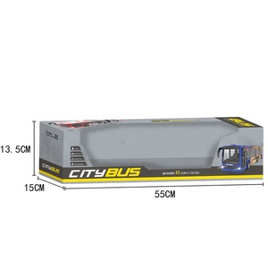 <strong>4CH</strong> Remote Control Bus <strong>Car</strong> Model Double-Section with <strong>Lights</strong> 11Km/H Toy Bus <strong>RC</strong> for Kids OEM/ODM USB Cable Included - Product Image 5