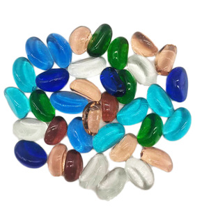 工厂供应玻璃颗粒地板装饰用玻璃砂和装饰用玻璃块美化 - Product Image 4