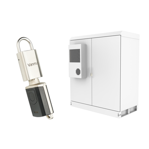 Bir anahtar ile akıllı kapı kilidi parmak izi elektronik kilit ve anahtar sistemi asma kilit çoklu kilitler kilidini - Product Image 5