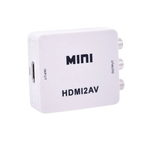 1080P迷你复合高清Mi至3 Rca Av Cvbs高清Mi2Av转换器适配器，用于电视盒游戏机投影仪高清Mi至Av转换器 - Product Image 2
