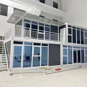 บ้านคอนเทนเนอร์และบ้านสําเร็จรูปที่ทันสมัยบ้านวิลล่าพร้อมโครงสร้างเหล็กเชื่อม - Product Image 4