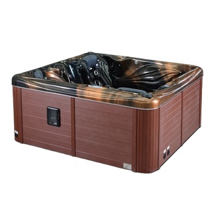 Balboa hệ thống kiểm soát hồ bơi Spa ngoài trời khỏe mạnh Acrylic Whirlpool massage bồn tắm nước nóng cho 4 người - Product Image 5