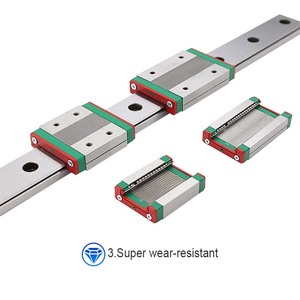 Replacement Hiwin <strong>Linear</strong> Guide <strong>MGN7C</strong> MGN9C MGN12C MGN15C / H Carriage and <strong>Rail</strong> in Stock - Product Image 5