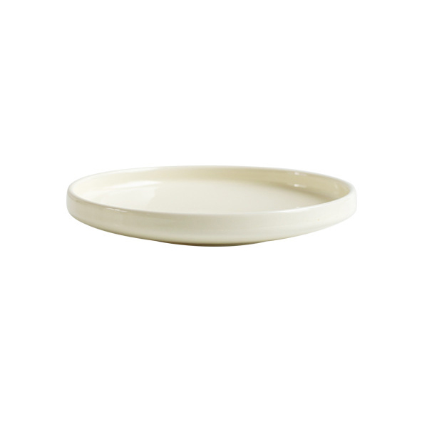 Assiette creuse ronde blanche