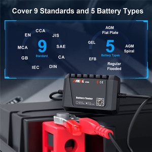ANCEL BT500 12V araba pil Test cihazı başlangıç yük testi ve şarj analiz temel teşhis aracı - Product Image 3