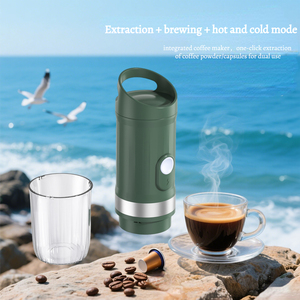 Caffettiera portatile intelligente e facile da usare con funzione USB per i viaggi in ufficio e la comodità del campeggio caffettiera - Product Image 1