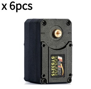 6 pz Feetech STS3215 SO-ARM100 Servo 7.4V 20KG Robot 360 grado Servo per Ai robotica braccio/fai da te Robot di programmazione braccio con URT-1 - Product Image 1