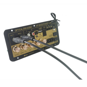 Gran oferta de fábrica, entrada de micrófono, reverberación de bajo ruido, Karaoke, Bluetooths incorporado, pistola de graves, placa amplificadora de potencia, puerto de entrada de señal Hd - Product Image 3