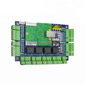 Control de Acceso de 4 puertas, sistema de placa controladora de acceso RFID, 13,56 MHz, M1, TCP/IP - Product Image 1