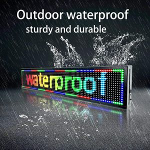 Открытый программируемый Wi-Fi контроль P10 открытый полноцветный RGB светодиодный знак прокрутки светодиодный экран - Product Image 4