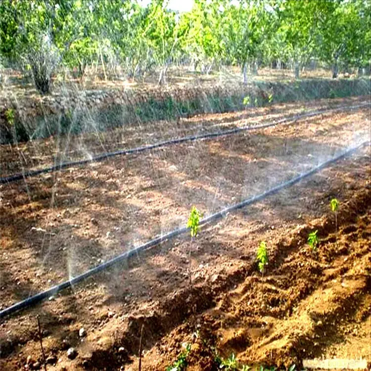 Tuyau d'arrosage durable de 16 à 63mm en PE pour système d'irrigation agricole de terres agricoles, 1 hectare