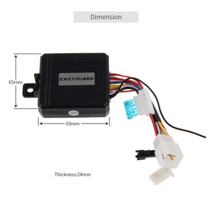 EASYGUARD-sistema de alarma de 2 vías para motocicleta, kit de arranque remoto para scooter, sensor de movimiento, pantalla LCD de emergencia, antirrobo - Product Image 2