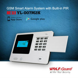 2G/3G LAN inalámbrica GSM + WIFI + alarma de seguridad de equipo italiano Manual de usuario de dos intercomunicador Allarme
