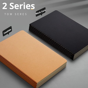 思进皮革A5笔记本简约学生练习册印刷牛皮纸记事本练习学生a 4尺寸 - Product Image 2