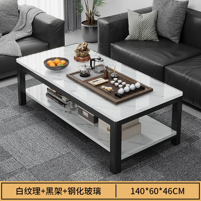 White textured glass tabletop, 140*60 mm