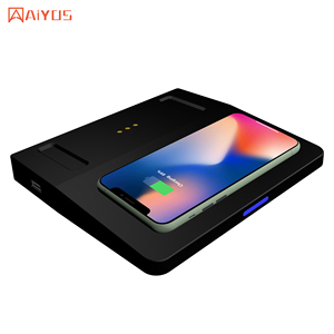 <strong>Android</strong> <strong>WiFi</strong> 6 Version with 9.7&quot; IPS LCD Advertising Player Wireless Fast Charger 15W Good for Home/office Using Signage Display - Product Image 2