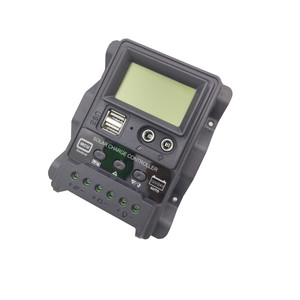 PWM 10A 20A 30A Controller solare 12V 24V 11.1V pannello solare Controller di ricarica LCD Dual DC solare Controller di carica - Product Image 5