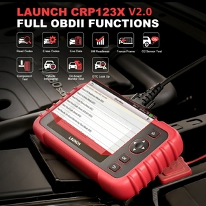 Kod okuyucuları tarama araçları 4 sistem Creader 123x Obd2 tarayıcı evrensel Obd teşhis CRP123X 2.0 - Product Image 2