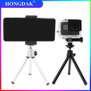 HONGDAK Giá Ba Chân Mini Linh Hoạt Để Bàn Giá Đỡ Di Động Xoay 360 Độ Kèm Kẹp Điện Thoại Cho Máy Ảnh Gopro Xiaomi Huawei iPhone - Product Image 3
