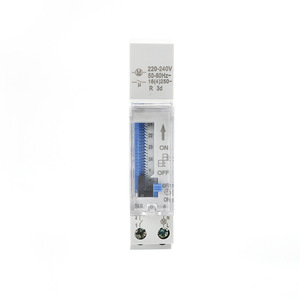 SUL180A interruttori temporizzati elettronici analogici 24 ore Timer programmabile su guida Din - Product Image 1