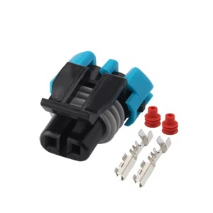 Conector impermeable automotriz Delphi de 2 pines, enchufe macho hembra para Sensor de temperatura 12052641 12162000 - Product Image 3