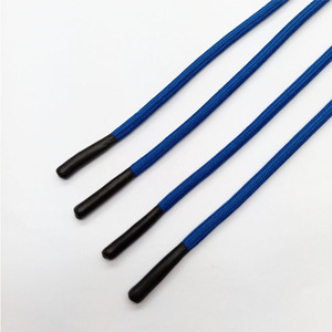 OEM Polyester <strong>Drawstring</strong> Rope Custom Length Coated Finish for <strong>Garment</strong> Use - Product Image 2