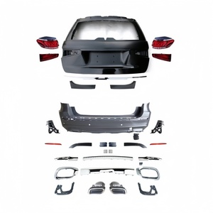 Adatto per 11-15 Mercedes-Benz GL X166 Kit carrozzeria paraurti modello Maybach modificato per modifica auto incluso paraurti posteriore anteriore - Product Image 4