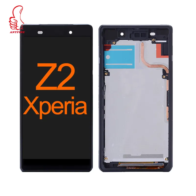 Pantalla táctil LCD de pantalla para Sony Xperia Z2 D6502 digitalizador mejor precio