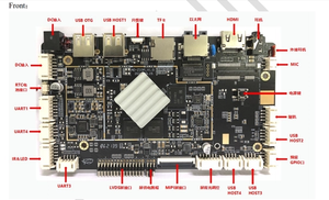 RK3288 quadruplo Cortex-A17 scheda madre per lettori multimediali android per monitor intelligenti - Product Image 3