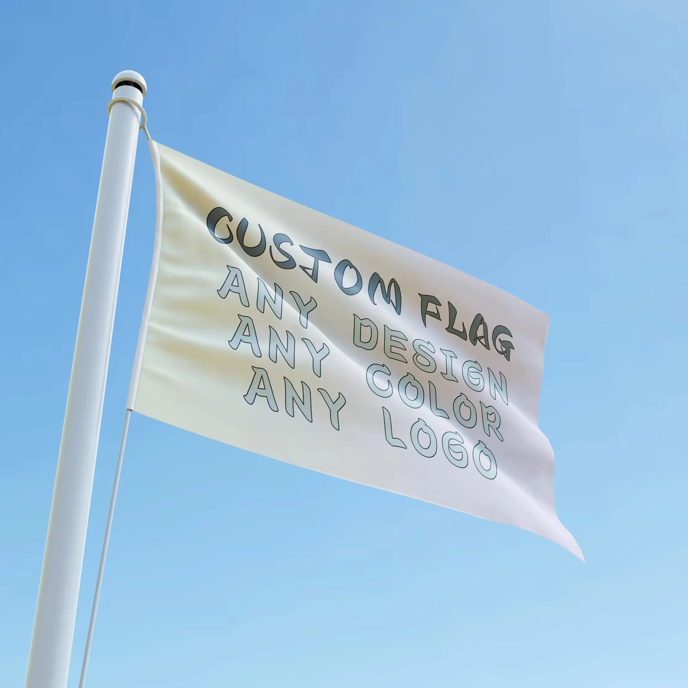 Venta al por mayor 3x5ft sublimación poliéster algodón tela banderas con logotipo personalizado impresión campaña hecha foto impresión en bandera Banner