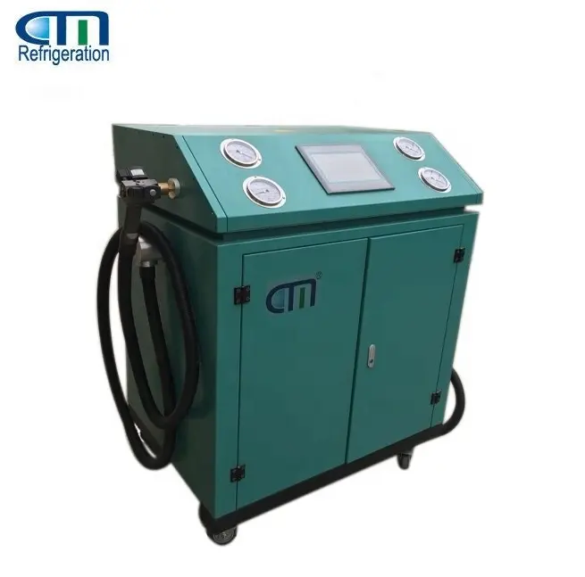 gas freon macchina di riempimento olio frigorifero ricarica di gas refrigerante r600a cm86
