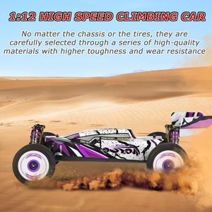 Gool <strong>RC</strong> 1/12 Scale 2.4GHz 4WD 60km/h High-Speed Racing Car Off-Road Remote Control Car Wl Toys <strong>RC</strong> Car - Product Image 3