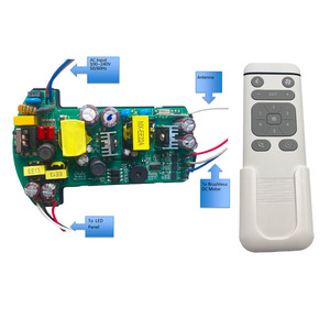 12v dc lüfter regler pcb kontrollplatte deckenlüfter schaltung ac dc lüfter schaltung - Product Image 5