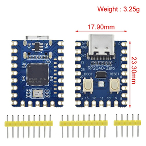 RP2040-Zero RP2040 Für Raspberry Pi Mikro controller PICO Development Board Modul Dual-Core Cortex M0 Prozessor 2MB Flash