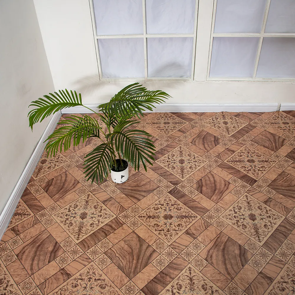 Fornire direttamente 1.20MM pavimenti in spugna di PVC rivestimento per pavimenti in PVC tappetino in schiuma di Linoleum sul retro