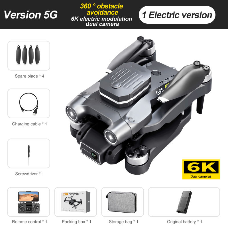 Black, 5GHz WiFi Dual camera (one battery)