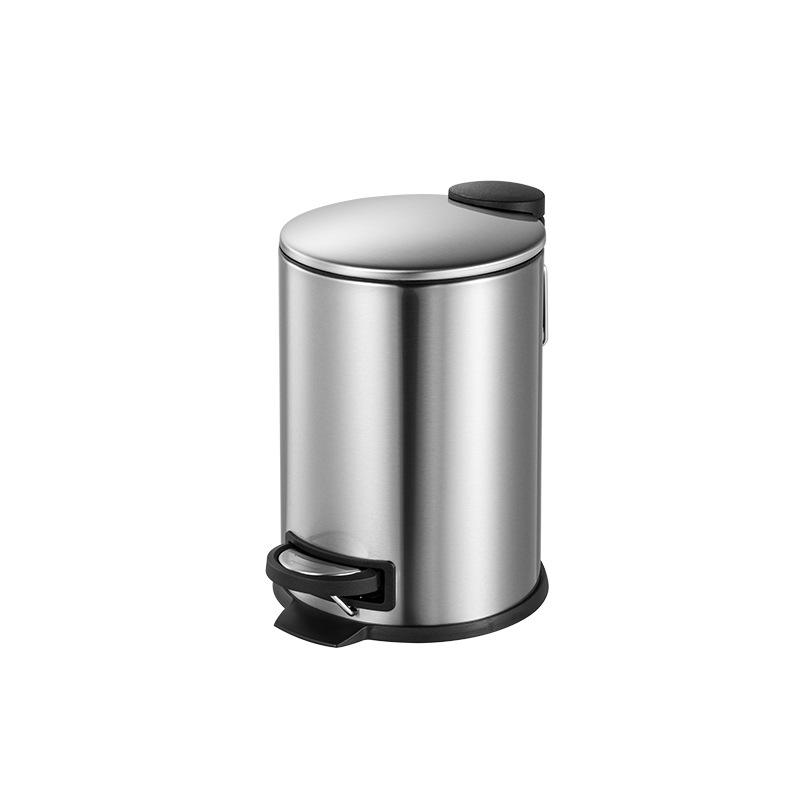 Poubelle à couvercle fin
