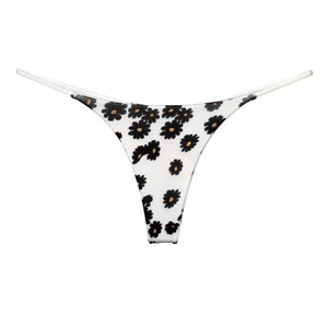 Tanga de talla grande para mujer, Tanga con estampado de Tanga de tiro bajo para mujer, bragas de Tanga sexy, Bikini, Tanga para mujer - Product Image 4