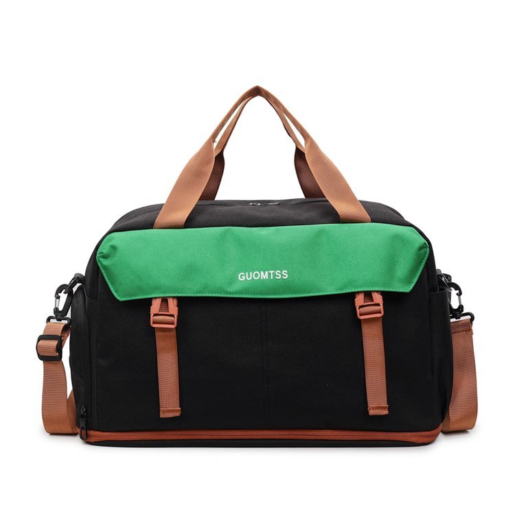 Black with green