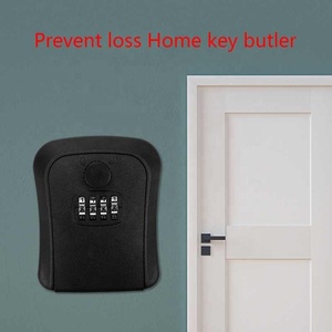 Cassetta di sicurezza con serratura a chiave serratura a combinazione con codice per chiavi Multiple carte di accesso per chiavi dell'auto resistente alle intemperie robusta - Product Image 6
