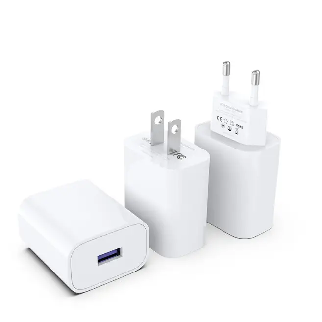 Atacado OEM Adaptador de telefone carregadores de parede USB C PD 20w, carregadores de viagem para celular para iphone UE Reino Unido EUA