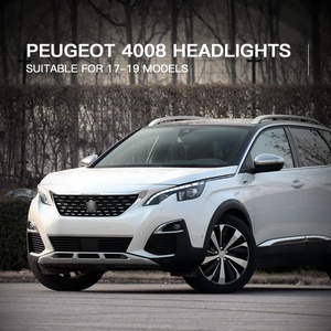 Peugeot 4008 için uygun LED far takımı modifiye LED flama dönüş sinyali gündüz çalışan ışık 5008 xenon far - Product Image 6