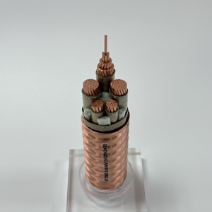 Yüksek sıcaklık ortamları için kılıflı bakır ile BTTRZ 3x120 + 2x70 yangına dayanıklı güç kabloları kabartmalı bakır çekirdek - Product Image 3