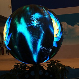 Display a LED Display P2 sferico schermo a LED a forma di globo schermo a LED pubblicità cerchio morbido rotondo modulo a sfera a Led - Product Image 3