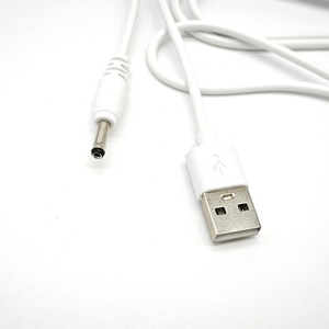Fabrika toptan 5V 12V USB 2.0 A konektörü DC 5.5*2.1mm Jack kablosu güç şarj kablosu için cihaz - Product Image 3
