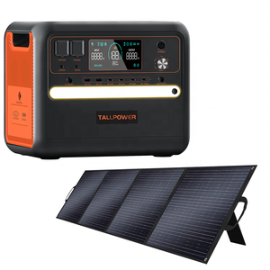 TALLPOWER能源便携式太阳能发电机2400w 2000w家用太阳能发电站220v太阳能发电机能源便携式 - Product Image 1