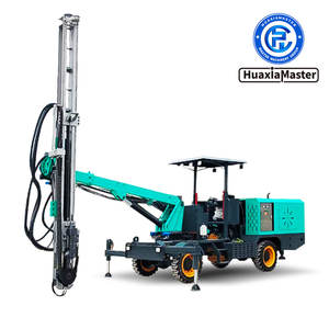 Hoge Prestaties Dubbele Hydraulische Power Head Uitgerust Tunnel Rond Rots Boren Op Wielen Verankeringsboorinstallatie - Product Image 4