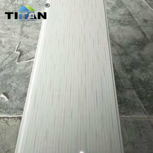 Techo Falso De Pvc Plafond Pvc ออกแบบเพดาน Pvc สำหรับห้องนั่งเล่น - Product Image 5